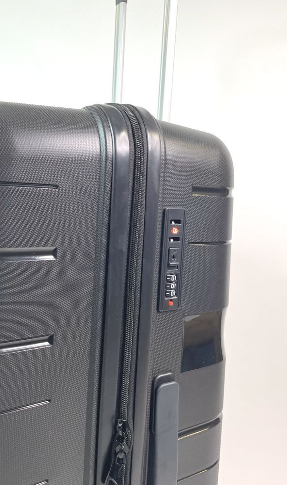 Большой чемодан Bon-Voyage PP One, Черный, L