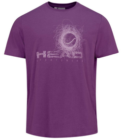 Мужская теннисная футболка Head Vision T-Shirt - lilac