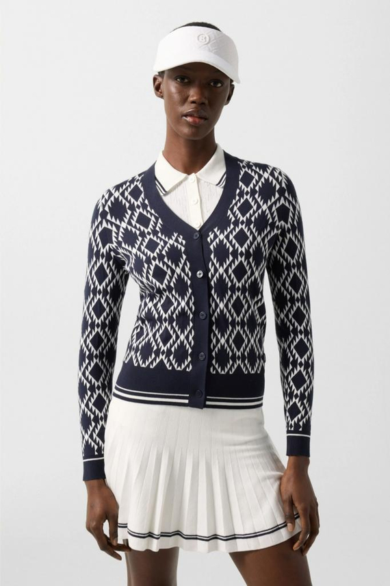 Кардиган BOGNER GOLF AMBER в синем цвете