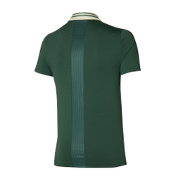 Мужское теннисное поло Mizuno Shadow Polo Men - Green