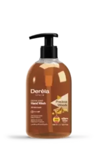 DERELLA  Жидкое мыло для рук с древесным ароматом  PRECIOUS WOODS 500мл*12