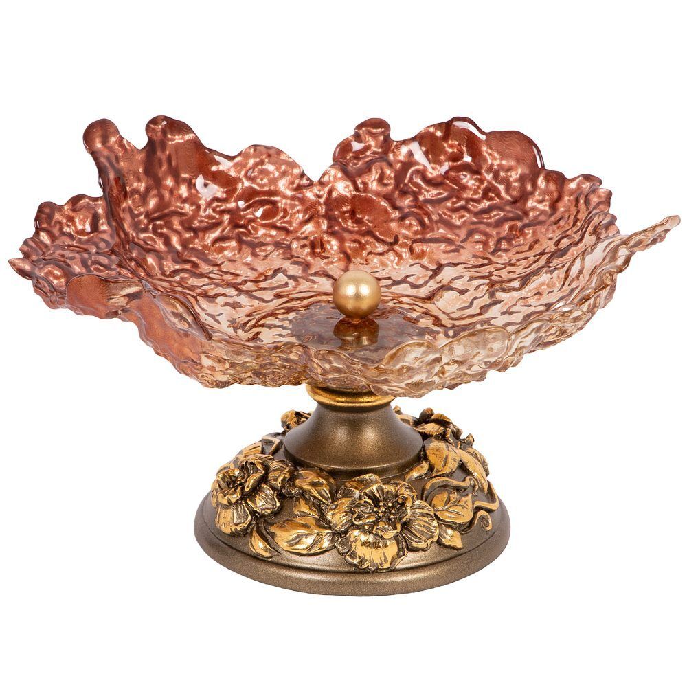 Фруктовница-конфетница Лето Бронза