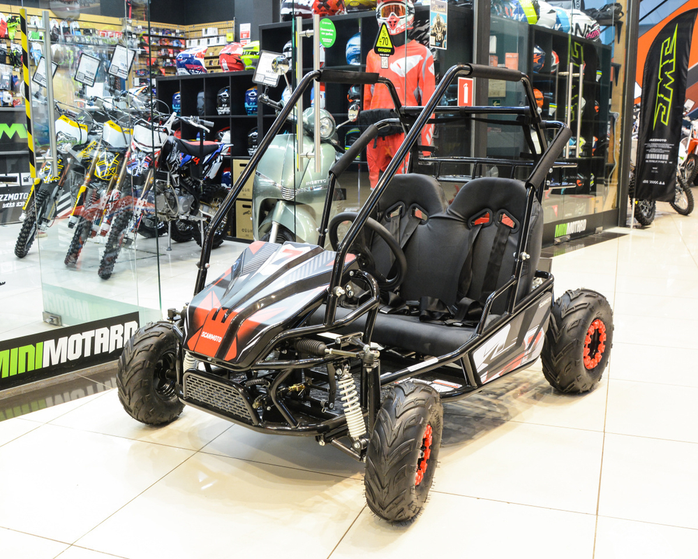 Багги SCANMOTO RAPID красный (электро)