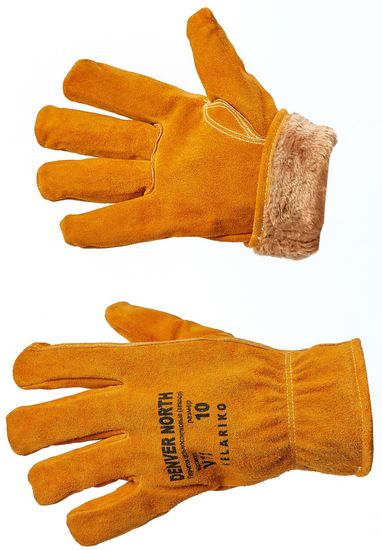 Перчатки спилковые утепленные ДЕНВЕР НОРД V11 р.11