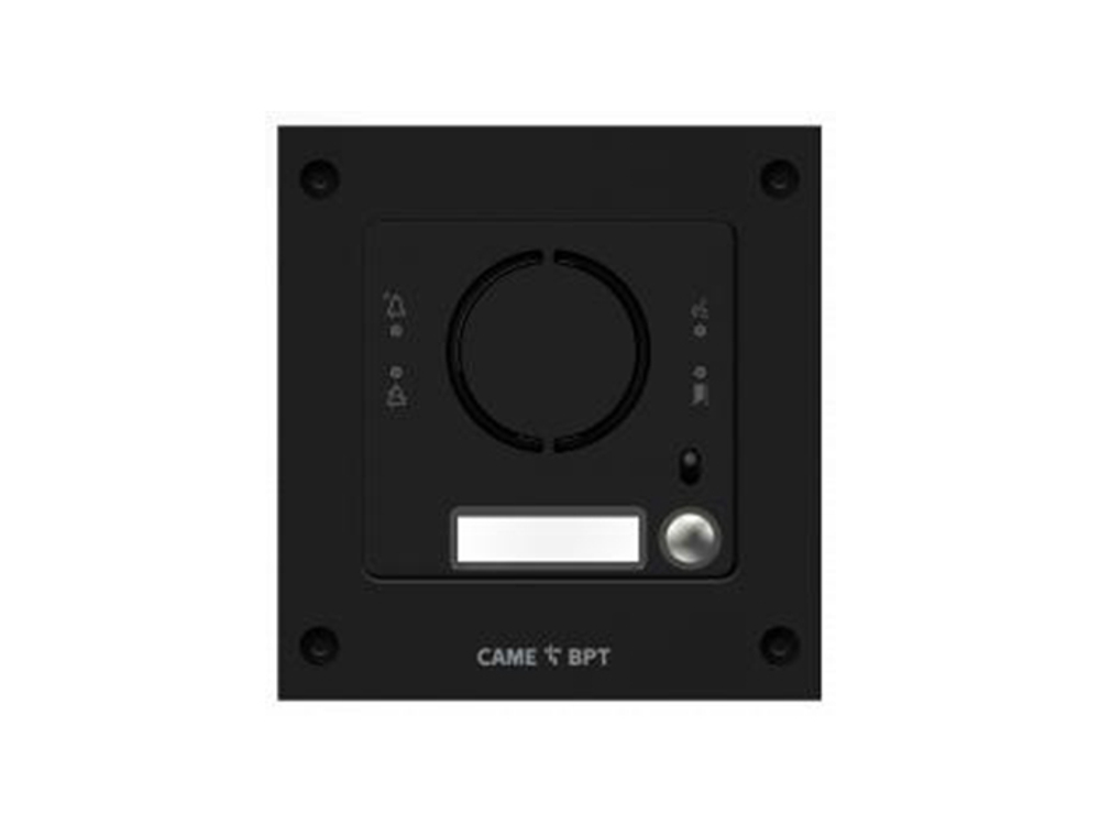 Вызывная вандалозащитная IP-аудиопанель MTM VR с 1 кнопкой, 1 модуль, цвет темно-серый