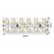 Светодиодная лента SWG 19,2W/m 240Led/m 3528SMD теплый белый 5M SWG3240-24-19.2-WW-М 010110