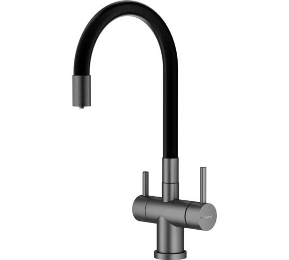 Смеситель для кухни S70.64.09 с подключением к фильтру, графит, SPLENKA