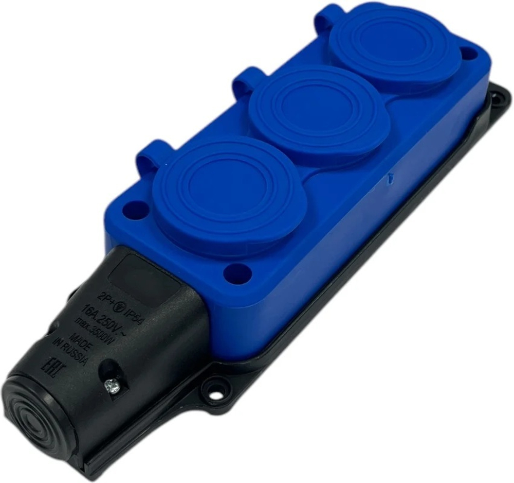 Удлинитель силовой iTOK i-CONNECT-COLOR-SUR-KG-315-3-54-40-BLUE