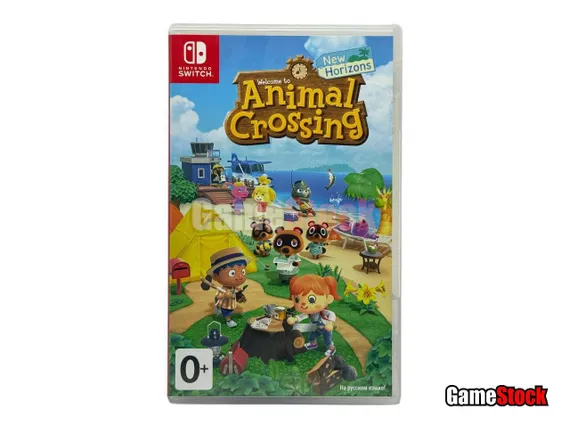 Animal Crossing: New Horizons (Nintendo Switch, Полностью на русском языке, Б/У)