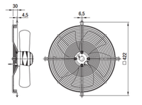 Вентилятор осевой S4E350-BA06-01
