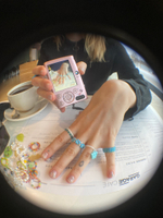 easy blue rings set