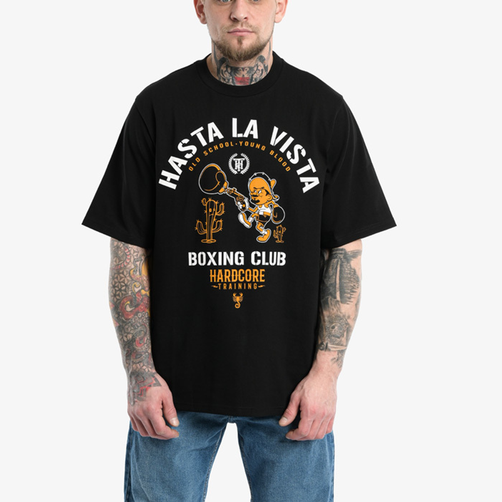 Футболка Hardcore Training Revolvers Black Oversized Fit 2.0