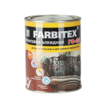 Грунт ГФ-021 FARBITEX красно-коричневый 0,8 кг