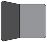 A107-110/1 Симметричное уплотнение 130-110-12/10,8