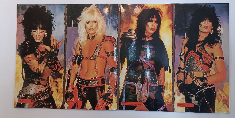 Винтажная виниловая пластинка Motley Crue Shout At The Devil (Germany 1983)