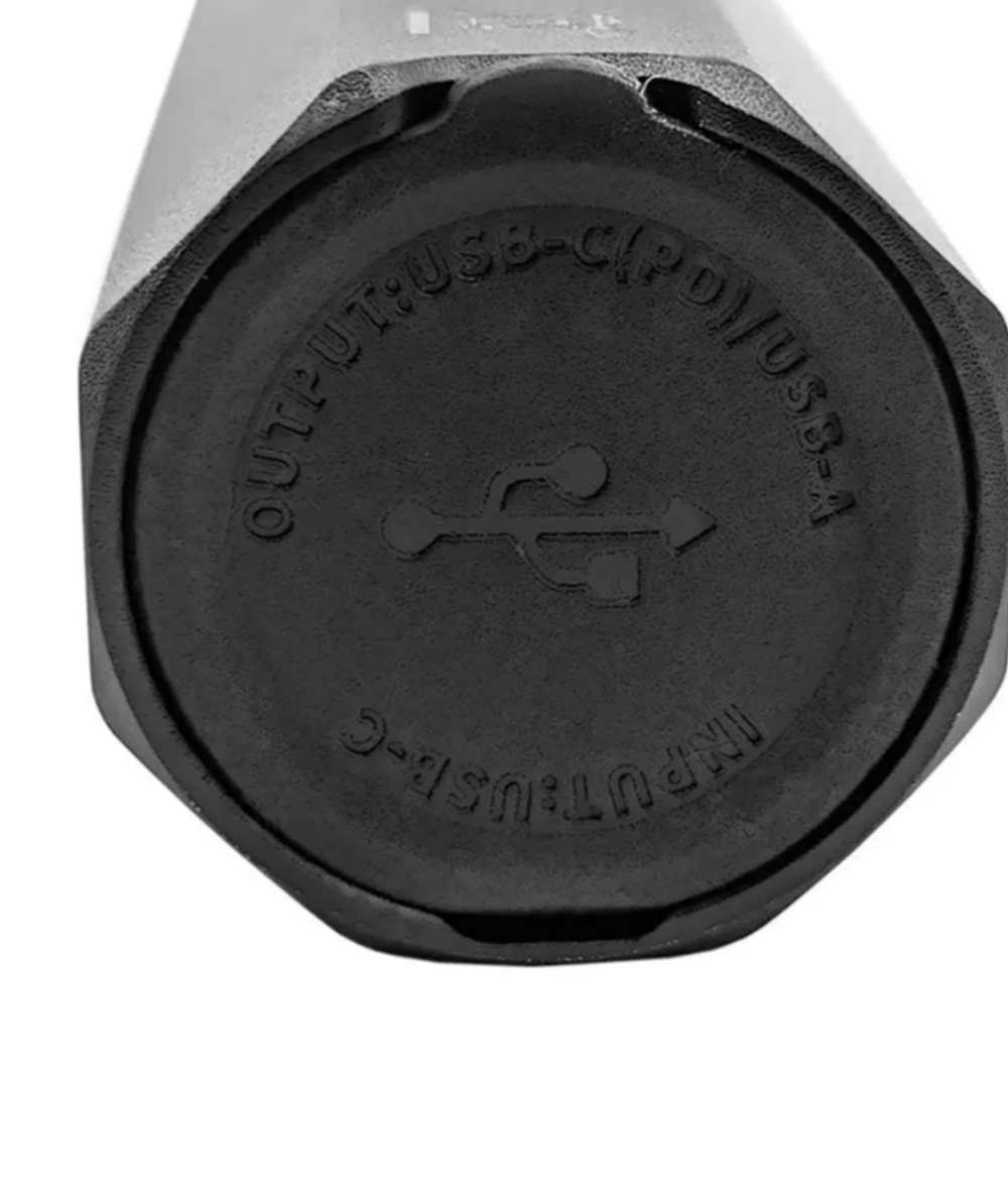 Фонарь Fenix E-CP, с функцией повербанк, USB-зарядкой, водонепроницаемый, дальность освещения 222м