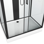 Душевая кабина Grossman Elegans GR252Q (120х80х217) дверь раздвижная,6 мест