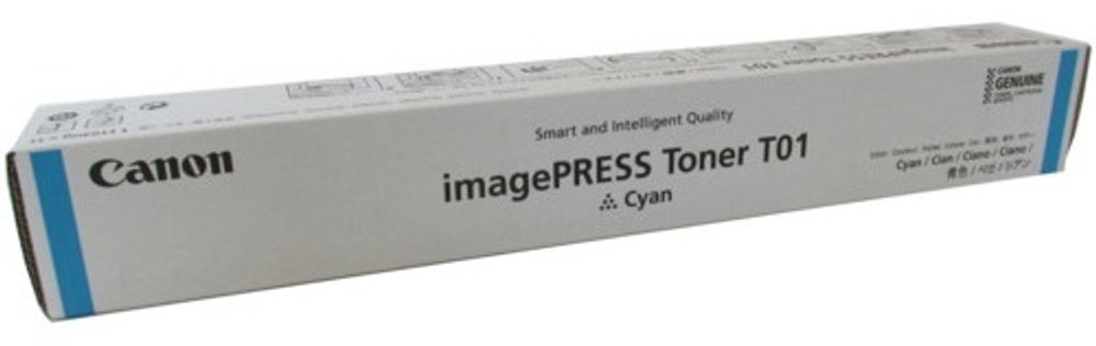 Картриджи Canon T01 голубой (cyan)