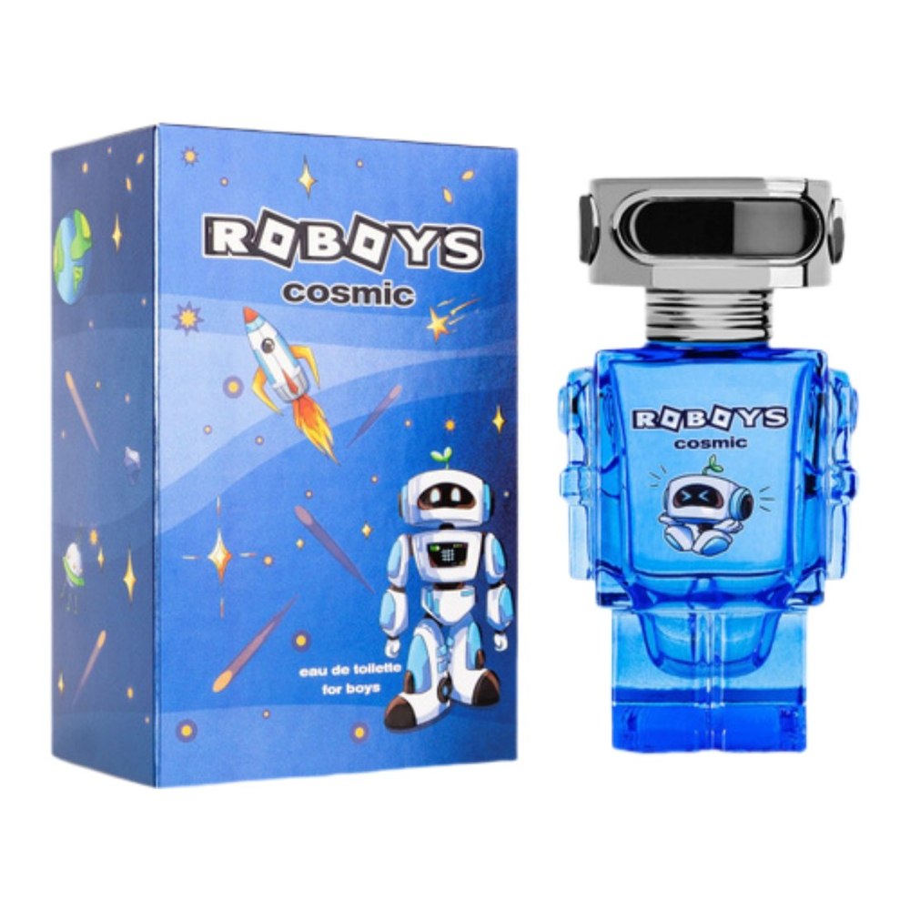 Туалетная вода XXI ВЕК Roboys Cosmic edT 50 мл для мальчиков — яркий флакон, аналог премиальной парфюмерии.