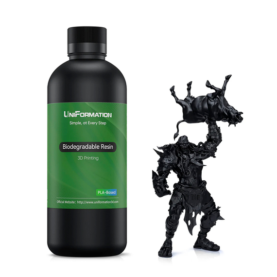 UniFormation PLA Based Resin Black Bottle