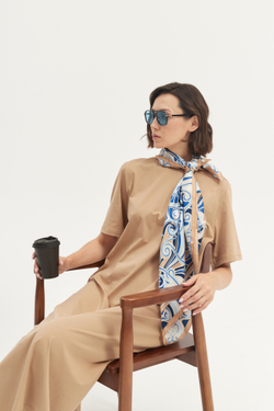 Платок, шелк