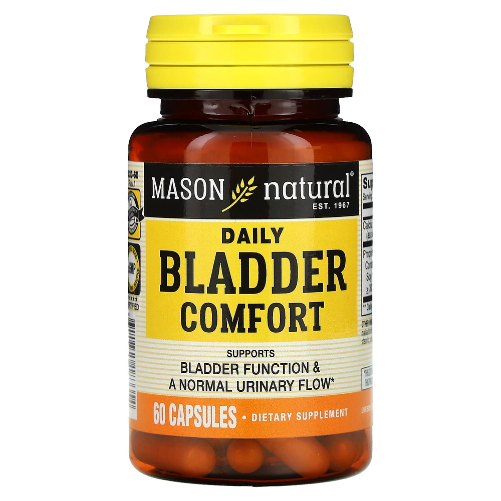 Mason Natural, Daily Bladder Comfort, 60 капсул