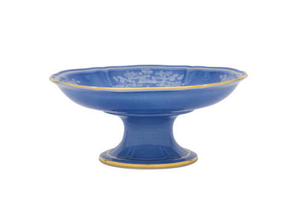 Фруктовница на ножке Richard Ginori Oriente Italiano Pervinca (22 см)