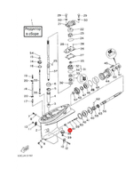 Кулачок переключателя реверса Kacawa для YAMAHA 25-90/F40-50