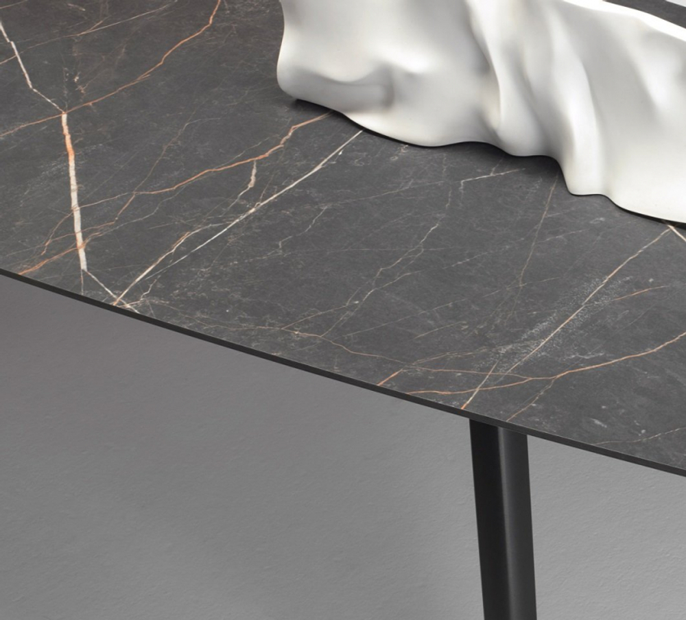 Стол ламинированный Scab Design Squid, черный, черный мрамор Сахара