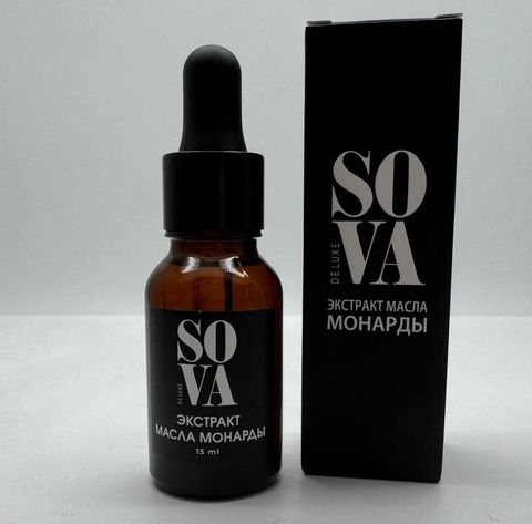 Sova De Luxe экстракт масла монарды, 15 мл