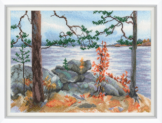 "Лунная дорожка"-M969 вышивка