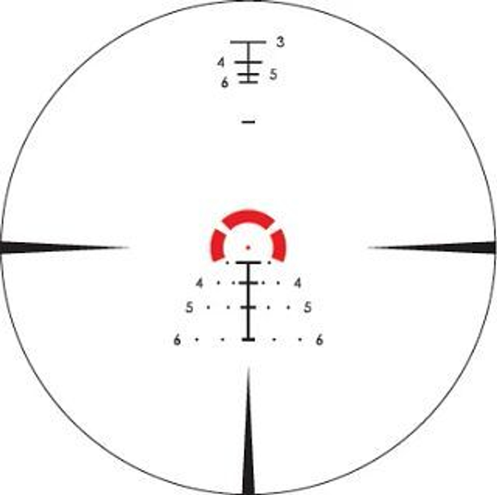 Оптический прицел Vortex Strike Eagle FFP 1-8×24 (EBR-8 MOA с подсветкой)