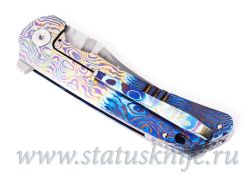 Нож Осаренко Дмитрий DOCK Prototype San Mai Timascusфотография - 9