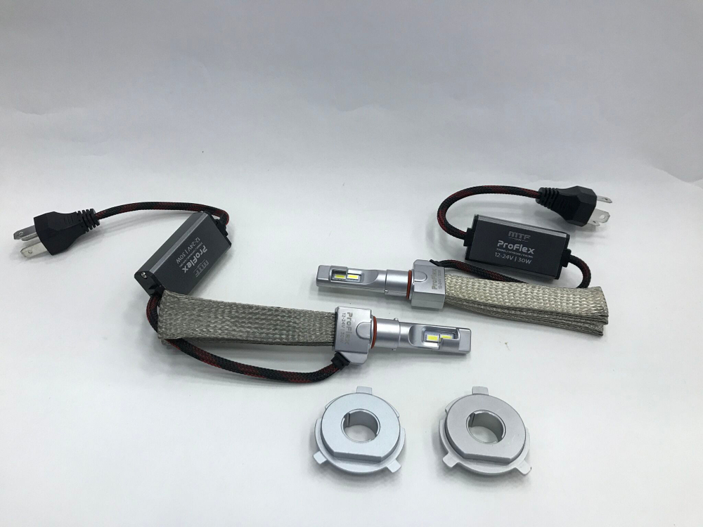 Светодиодные лампы MTF Light H4/H19 ProFlex 30W, 3000lm, 12-24V, 6000K (к-т 2шт.)