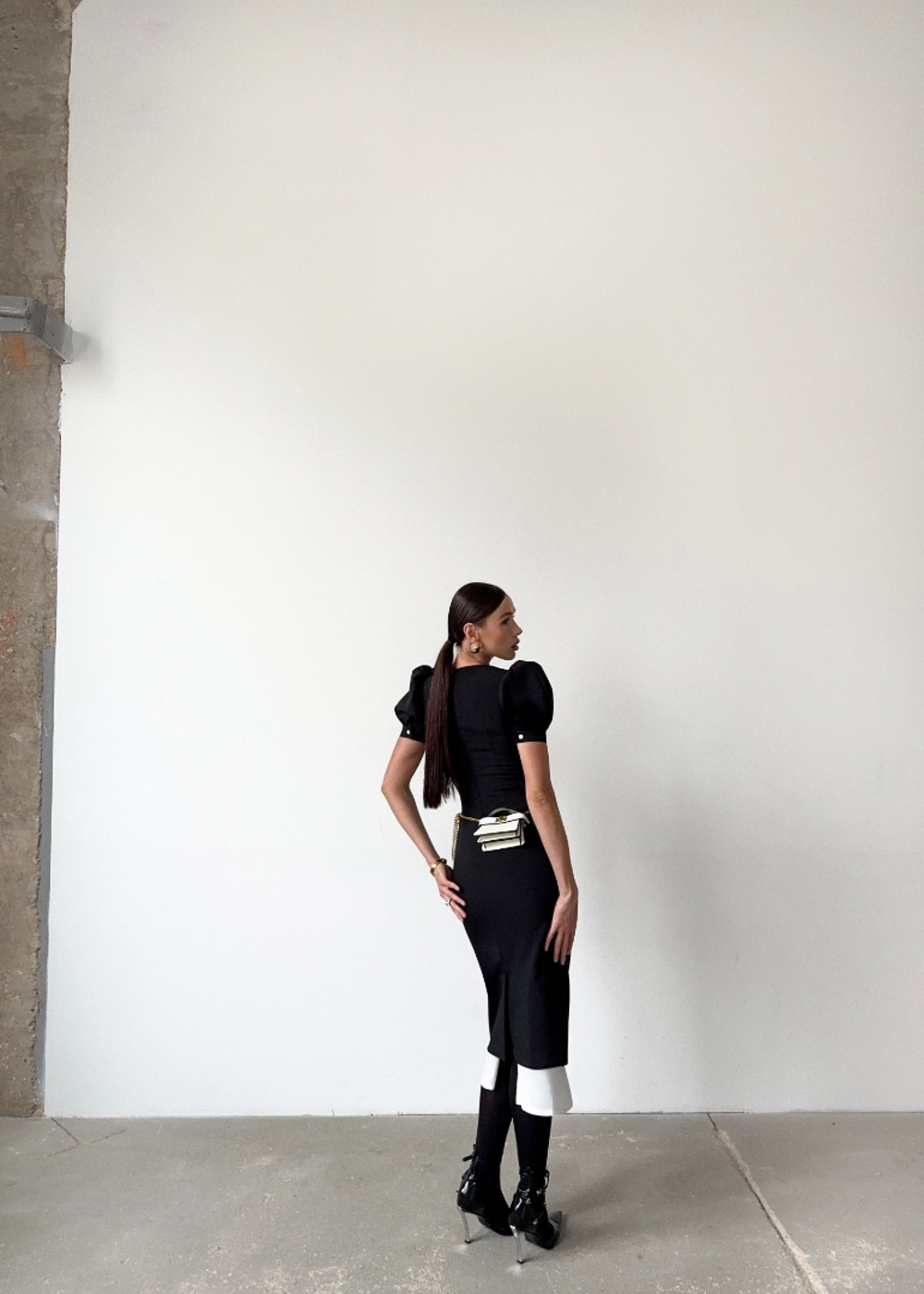 Платье Леди, Черный