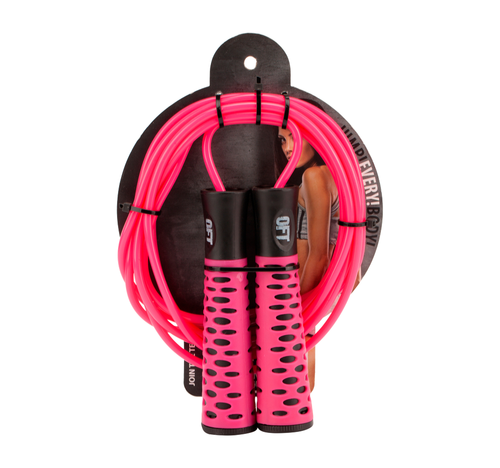 Скакалка с регулируемыми ручками PVC