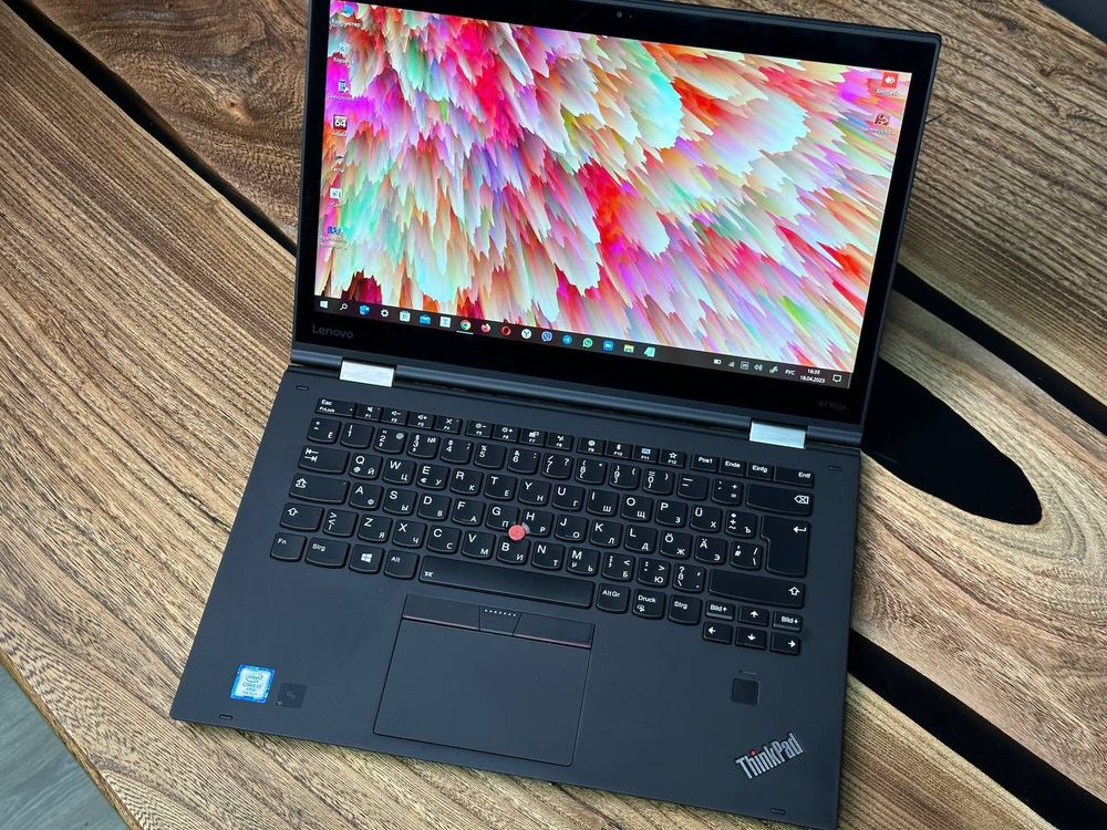 14" Ноутбук Lenovo Thinkpad Yoga X1 Gen 2 (2560x1440, Intel Core i7-7600U, RAM 16ГБ, SSD 512ГБ, Intel HD Graphics 620 , Win 10 Pro)