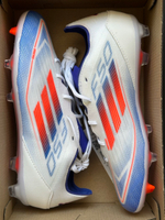 Бутсы adidas F50 Pro FG Junior - белый