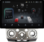 Магнитола для Ford Ranger 2, Mazda BT-50 2007-2011 (рамка серебро) - Teyes CC4-PRO монитор 13" 2K QLED на Android 13, Snapdragon 778G, 8+128, AI, CarPlay, DSP, 4G SIM-слот