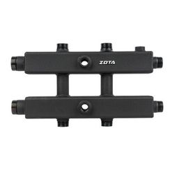 Коллектор ZOTA 3 контура до 70кВт горизонтальный сталь 30532