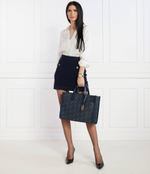 Кожаная сумка-шопер Michael Kors - темно-синий(30H3G3GT3V)