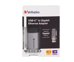 Адаптер Verbatim USB-C Gigabit Ethernet