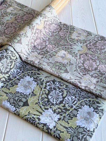 Уильям Моррис Honeysuckle #4, отрез 75 см, 100% хлопок, Handmade Fabrics 9