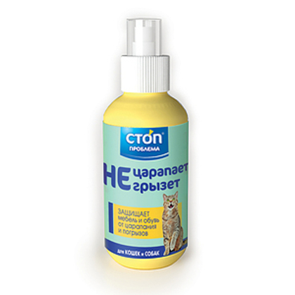 СТОП ПРОБЛЕМА Спрей "Не царапает, не грызет" для для кошек и собак, 120 мл
