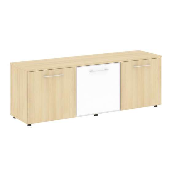 Yalta Тумба модульная LT.TS-3.4 white Акация Лорка/Стекло White 1642*450*580