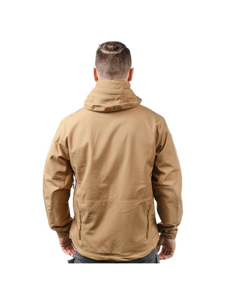 Куртка Shark Skin Soft Shell на флисе (coyote)