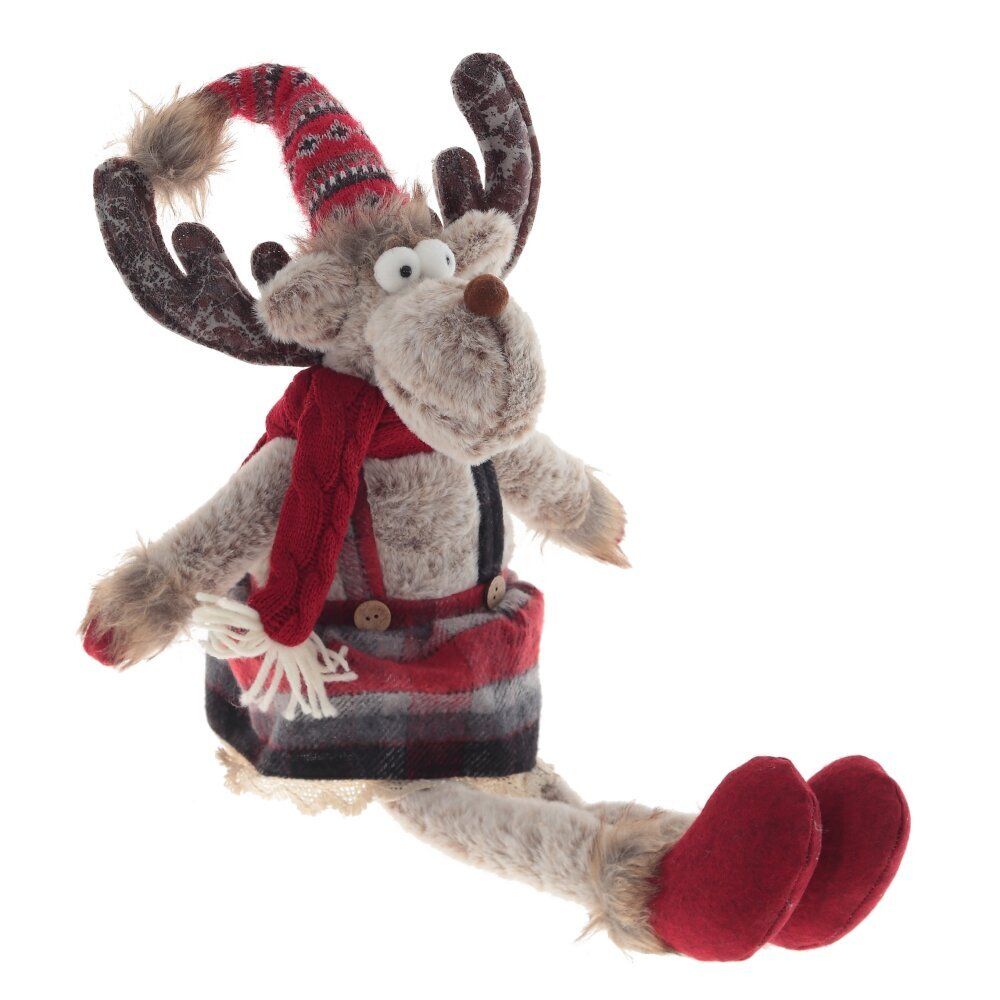 GAEM Игрушка набивная "Олень", L22 W16 H74/24 см, 2в.