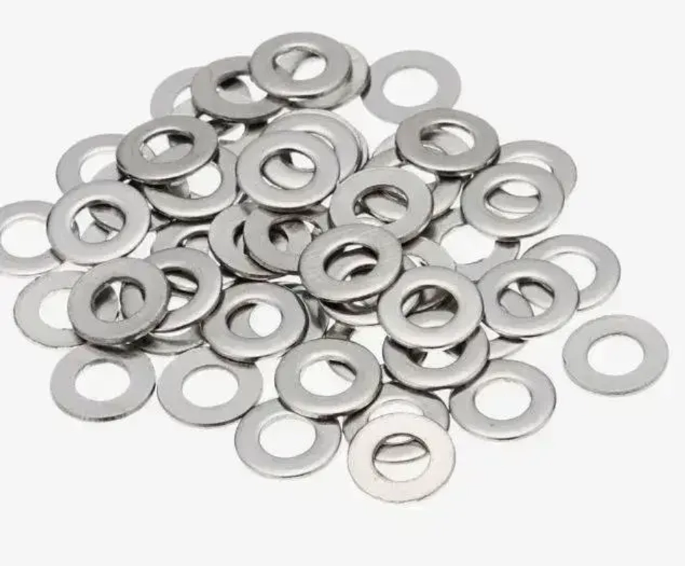 Шайба м4 ,Упаковка100шт. ,DIN 125 .Цинк.