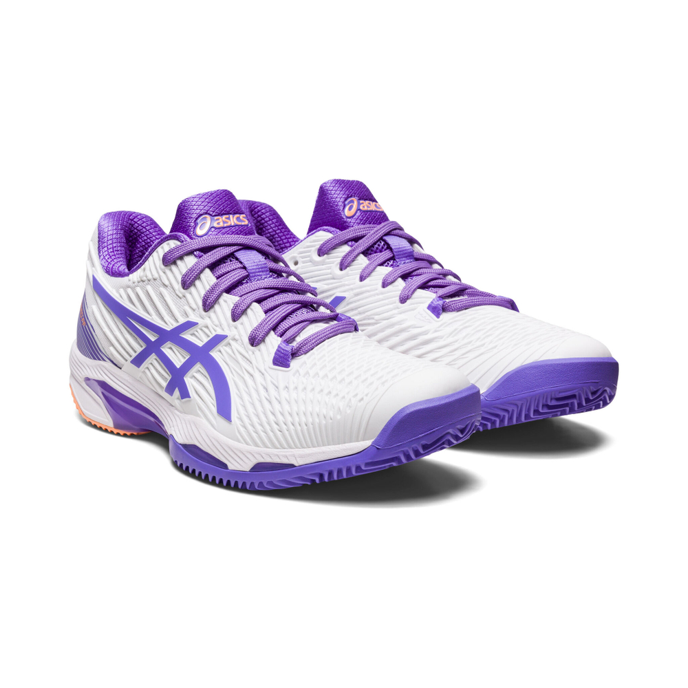 Женские теннисные кроссовки ASICS Solution Speed FF 2 Clay Court Shoe Women - White, Lilac