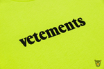 Футболка Vetements зеленая